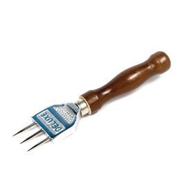 ice pick Deluxe Precision wooden handle 3 tines product photo