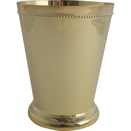 julep mug 35 cl stainless steel gold plated with relief  H 105 mm product photo