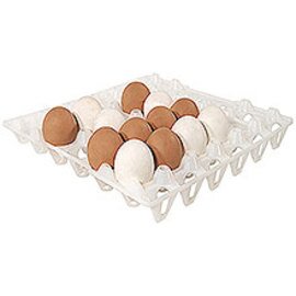 egg tray white 30 compartments 300 mm  B 300 mm product photo