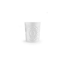 stamper glass HOBSTAR 6 cl white with relief product photo