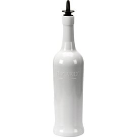 flair bottle Bacardi 750 ml plastic black white product photo