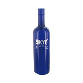 flair bottle SKYY 750 ml plastic blue with inscription product photo