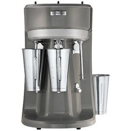 triple spindle mixer HMD400 stainless steel  | 3 mixing beakers product photo