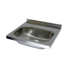 hand wash sink HW 40415 wall mounting  | 400 mm  x 385 mm  H 120 mm product photo