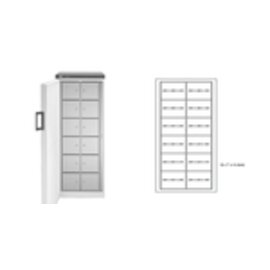 multi-compartment fridge 380-10 F MULTIPOLAR | 10 compartments | door swing on the left product photo