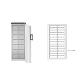 multi-compartment fridge 380-14 F MULTIPOLAR | 14 compartments | door swing on the right product photo
