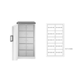 multi-compartment fridge 481-10 F MULTIPOLAR | 10 compartments | door swing on the left product photo