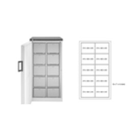 drawer refrigerator 481-10 S white | static cooling | door swing on the left product photo