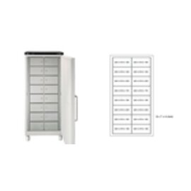 multi-compartment fridge 570-16 F MULTIPOLAR | 16 compartments | door swing on the right product photo