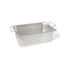 GN container GN 1/1  x 55 mm Type 11 054 K perforated stainless steel | stackable folding handles product photo