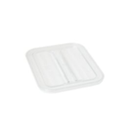 84 20 01 06 GN 1/2 Flachdeckel aus Polycarbonat, transparent,  mit eingelassenem Griff, kompatibel mit GN-Behälter aus Edelstahl und Polycarbonat, Typ K 121 product photo