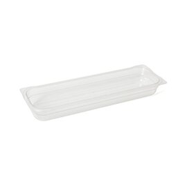 gastronorm container GN 2/4  x 65 mm Type  K 24 065 plastic transparent product photo