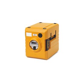 thermoport® TP 4.0 1 000 KB orange  • insulated • heatable 52 ltr  | 688 mm  x 435 mm  H 561 mm product photo