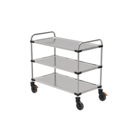 serving trolley 3 shelves L 1170 mm W 570 mm H 950 mm product photo