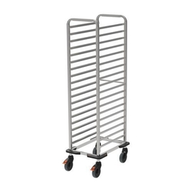 GN shelf trolley RW-180-1/1-S • corner bumpers | 453 mm x 627 mm H 1641 mm product photo