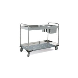clearing trolley ARW-0  | 2 shelves  L 1329 mm  B 729 mm  H 1010 mm product photo