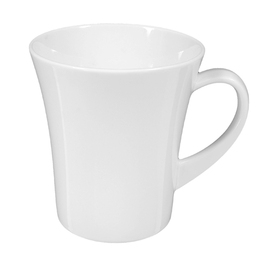 coffee mug MERAN 400 ml H 107 mm porcelain white product photo