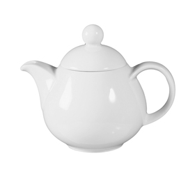 tea pot MERAN 320 ml porcelain white product photo