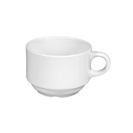 coffee cup MERAN 180 ml Ø 78 mm H 56 mm porcelain white product photo