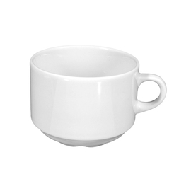 latte cup MERAN 250 ml porcelain white product photo