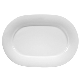 platter SAVOY oval 370 mm x 255 mm porcelain white product photo