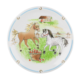 breakfast plate decor "My Pony" porcelain  Ø 193 mm product photo