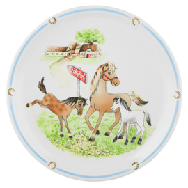 dining plate decor "My Pony" porcelain  Ø 254 mm product photo