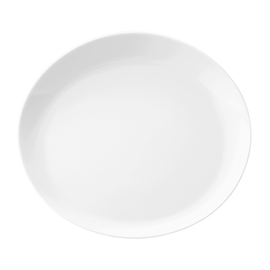 gourmet plate flat MERAN Organic oval 190 mm x 164 mm porcelain white product photo  S