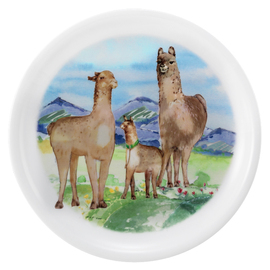 dining plate decor "Alpaka" porcelain  Ø 254 mm product photo