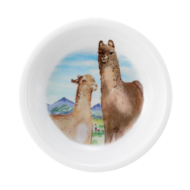 soup plate decor "Alpaka" 600 ml porcelain  Ø 202 mm product photo