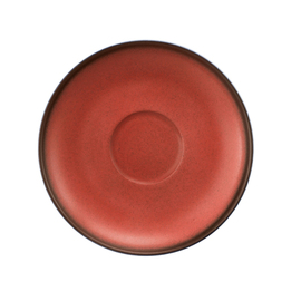 saucer for coffee cup 180 ml COUP FINE DINING FANTASTIC red porcelain product photo