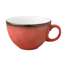 latte cup 370 ml COUP FINE DINING FANTASTIC red porcelain product photo