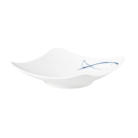 coup bowl COUP FINE DINING BLUE SEA square porcelain 218 mm x 218 mm product photo