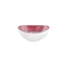 bowl BATIK HIBISKUS 50 ml oval porcelain red H 33 mm product photo
