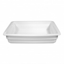 GN container GN 1/2  x 65 mm porcelain white product photo