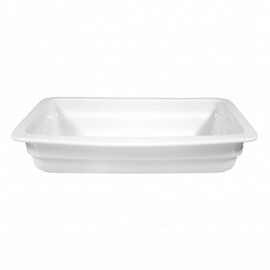 GN container GN 1/3  x 65 mm porcelain white product photo
