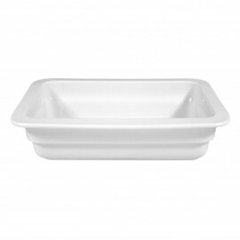 GN container GN 1/4  x 65 mm porcelain white product photo