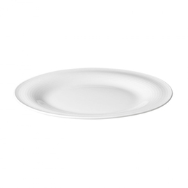 plate BLUES porcelain white flat Ø 218 mm product photo