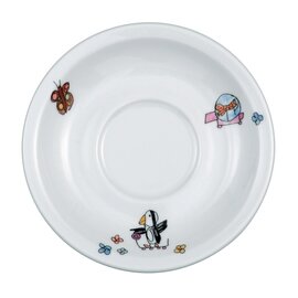 saucer porcelain multi-coloured | decor "zoo" Ø 145 mm product photo