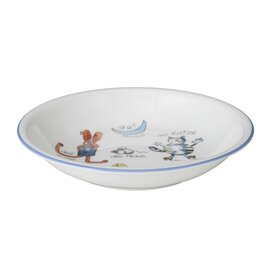 soup plate porcelain multi-coloured | decor "wildlife"  Ø 220 mm product photo  S