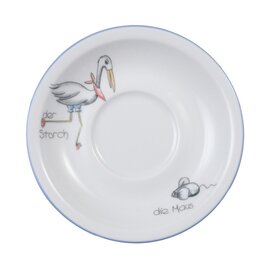 saucer porcelain multi-coloured | decor "wildlife" Ø 145 mm product photo