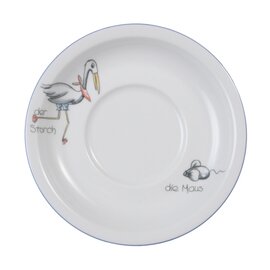 saucer porcelain multi-coloured | decor "wildlife" Ø 160 mm product photo