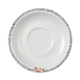 saucer porcelain multi-coloured | decor "Piggeldy & Frederick" Ø 145 mm product photo