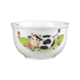 muesli bowl porcelain multi-coloured decor "cows"  Ø 125 mm product photo  S