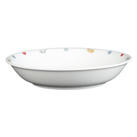 salad bowl porcelain multi-coloured Decor "mice"  Ø 190 mm product photo  S