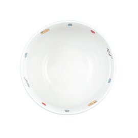 muesli bowl porcelain multi-coloured Decor "mice"  Ø 125 mm product photo  S