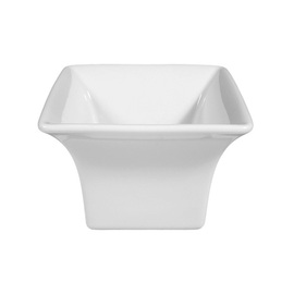 buffet bowl 230 ml BUFFET GOURMET porcelain white | square 100 mm x 100 mm product photo