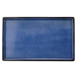 GN plate BUFFET GOURMET GN 1/1 x 16 mm | porcelain blue product photo