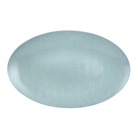 coupe plate COUP FINE DINING FASHION turquoise | oval 405 mm x 258 mm product photo
