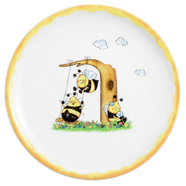 dining plate Busy Bees | hard porcelain Ø 254 mm product photo